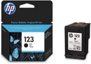 HP 123 Black Ink Cartridge [F6V17AE]