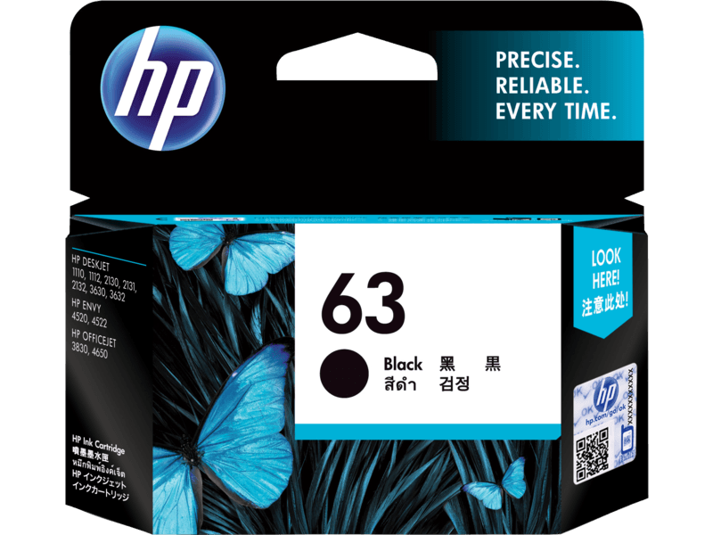 HP 63 Black Original Ink Cartridge | Digital Store | Nairobi – Kenya