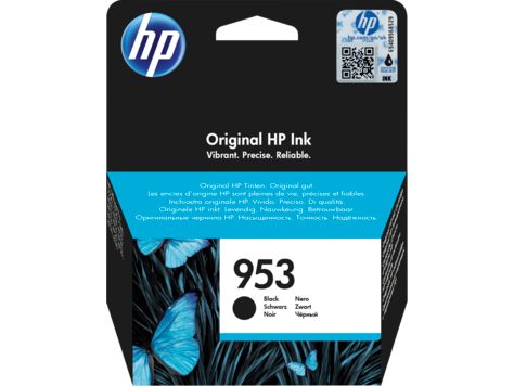 HP OfficeJet Pro 8710 Printer Ink Cartridge - HP 953 Black Original Ink Cartridge (L0S58AE)