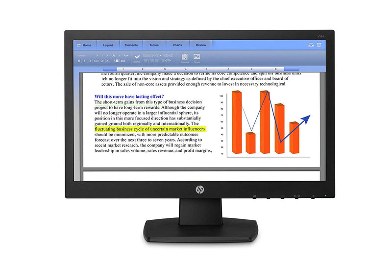 HP V194 18.5-inch HD Monitor with VGA Port (5YR89AS)
