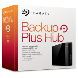 Seagate 10TB Backup Plus Hub External Desktop Hard Drive (STEL10000400)