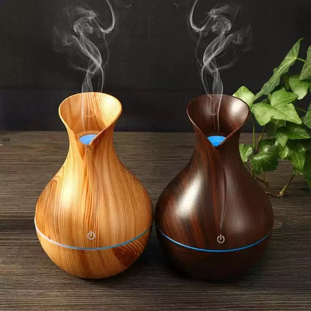 Ultrasonic Aroma Humidifier - Capacity 130ml, Noiseless