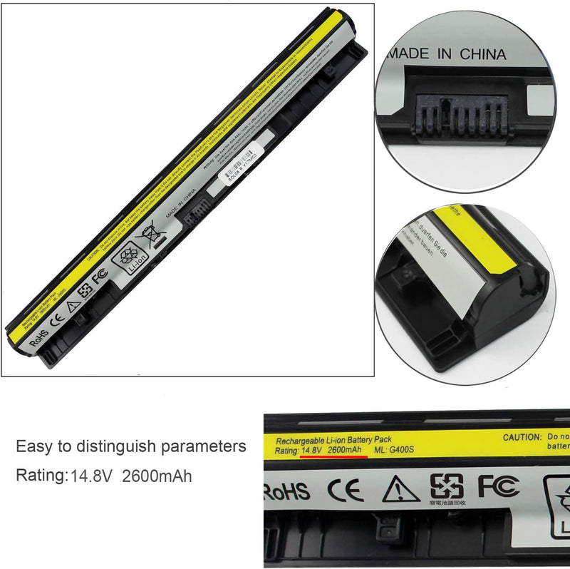 Lenovo IdeaPad G400S G405S G510S G500S G505S G510S S410P S510P Laptop Battery - B-06-LE-16