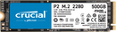 Crucial 500GB P2 3D NAND NVMe PCIe M.2 2280 SSD (CT500P2SSD8)