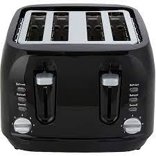 Mika MTS4201 4 Slice Toaster - 4 Slice toaster, Slide-out Crumb Tray, Stainless Steel