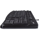 Logitech MK120 Keyboard and Mouse Combo – USB Wired, Full-Size Keyboard & Optical Mouse, Plug-and-Play for Windows & Linux