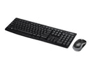 Logitech MK270 Wireless Keyboard and Mouse Combo – 2.4GHz USB Receiver, Long Battery Life, Full-Size Keyboard, Windows Compatible