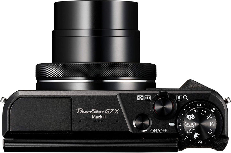 Canon PowerShot G7 X Mark II Digital Camera, 1066C002AA