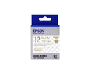 EPSON LabelWorks Cartridge Strong Adhesive LC-4TBW9 Black on Clear 12MM (9MM)