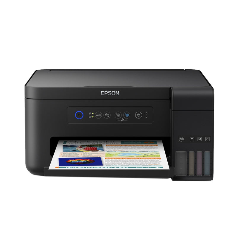 Epson L4160 Ink tank Printer, Print, Copy and Scan, Duplex Printing  - Wi-Fi, USB Interface with LCD Screen