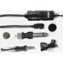 Pro Audio Lavalier Mic-Phone Micro-cravate; Lavelier Microphone with Superb Sound for Presentations and Video Recording