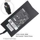 Dell 19.5V 4.62A 90W Replacement AC Adapter Pin Central 7.4mm*5mm