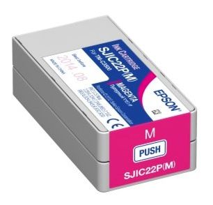 Epson TM-C3500 Durabrite Ultra, 1 x 32,5 ml Magneta Ink Cartridge S(C33S020603)
