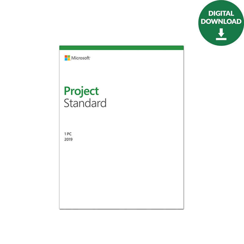 Microsoft Project Standard 2019 Windows All Lang Electronic Software (076-05785)