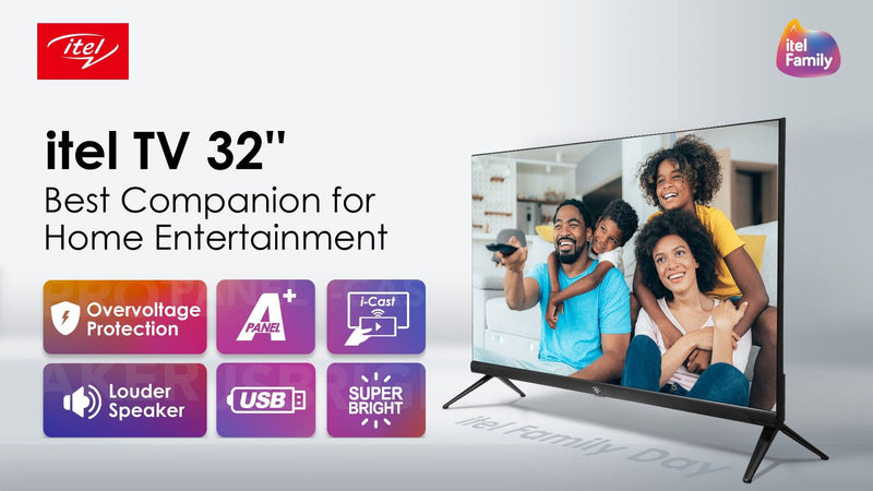 Itel S322 i-Cast 32 Inch Led Digital TV