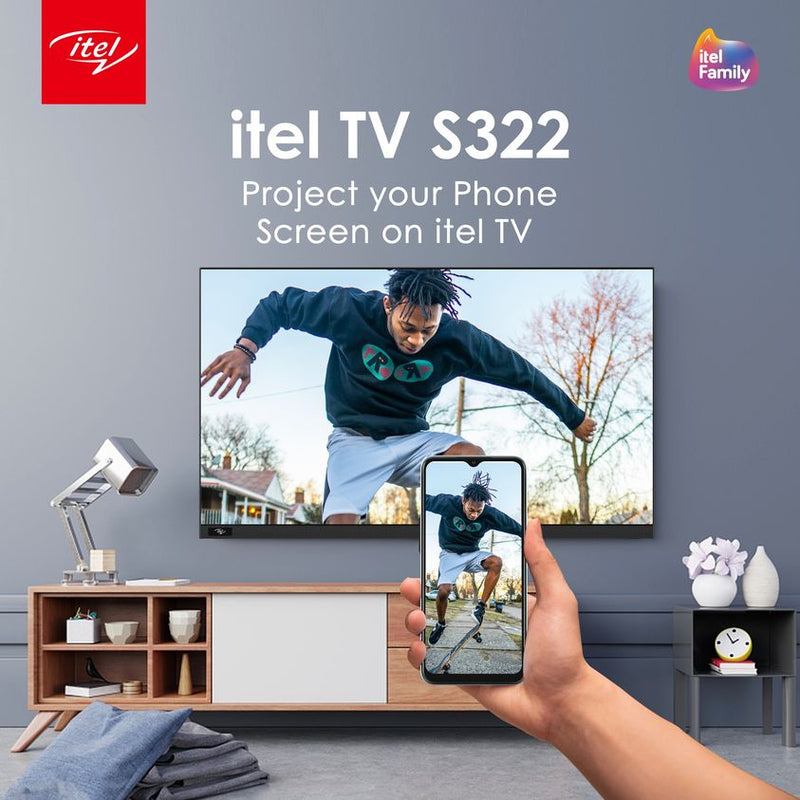 Itel S322 i-Cast 32 Inch Led Digital TV