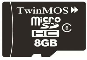 Twinmos 8GB Micro SD Card with Adapter