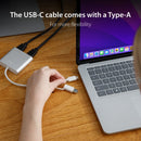 j5create USB-C to Dual HDMI Multi-Monitor Adapter with USB Type-A convertor | 4K + 2K | Compatible with Windows and Mac - JCA365