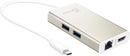 j5create USB-C™ Multi-Adapter - HDMI™/Ethernet/USB™ 3.1 HUB/PD 2.0 (JCA374)