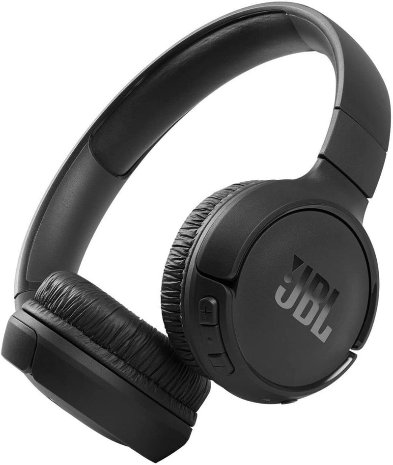 JBL Tune 510BT Wireless On-Ear Headphones with Pure-bass Sound, Black (Bluetooth)