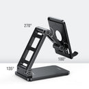 Joyroom Universal Foldable Desktop Phone & Tablet  Stand holder with Anti-Slip Silicone Pad and Adjustable angle - JR-ZS282