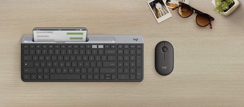 Logitech K580 Slim Multi-Device Wireless & Bluetooth Keyboard - 920-009270