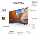 Sony (KD-55X80J) 55" Inch Smart Android 4K UHD TV With Android OS