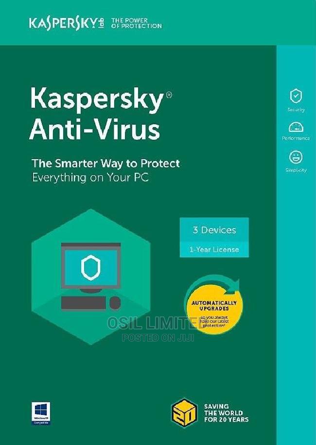Kaspersky Antivirus 2021; 3 Devices +1 License for Free for 1 Year – KAV 3+1 2021