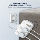 LDNIO 2 Universal Outlets Wall Power Socket 2500W With 1PD, 1 QC3.0 and 2 Auto-ID USB with individual switch - SC2413