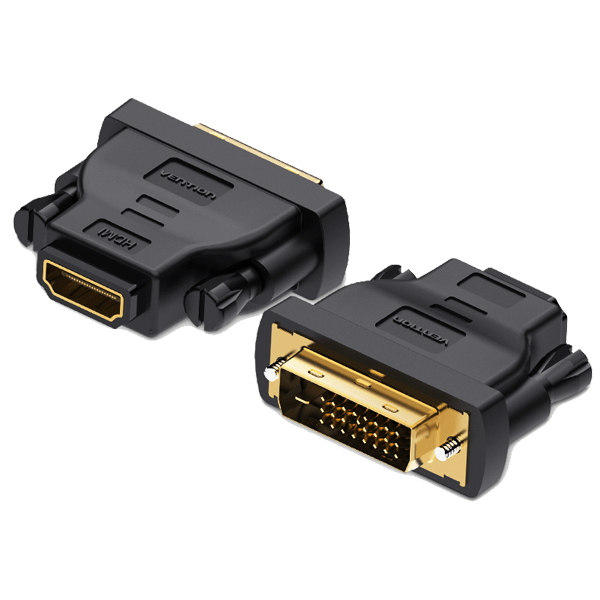 Vention DVI (24+1) Male to HDMI Female Adapter (VEN-ECDB0)