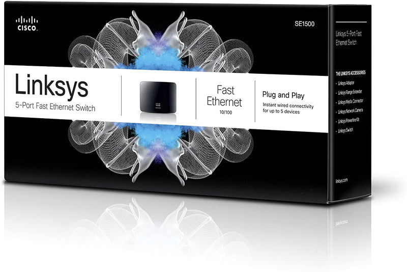 Linksys SE1500 5-Port Fast Ethernet Switch