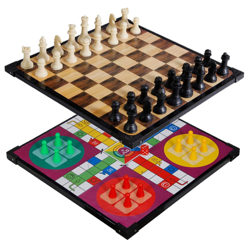 2in1 Ludo and Chess Board Game