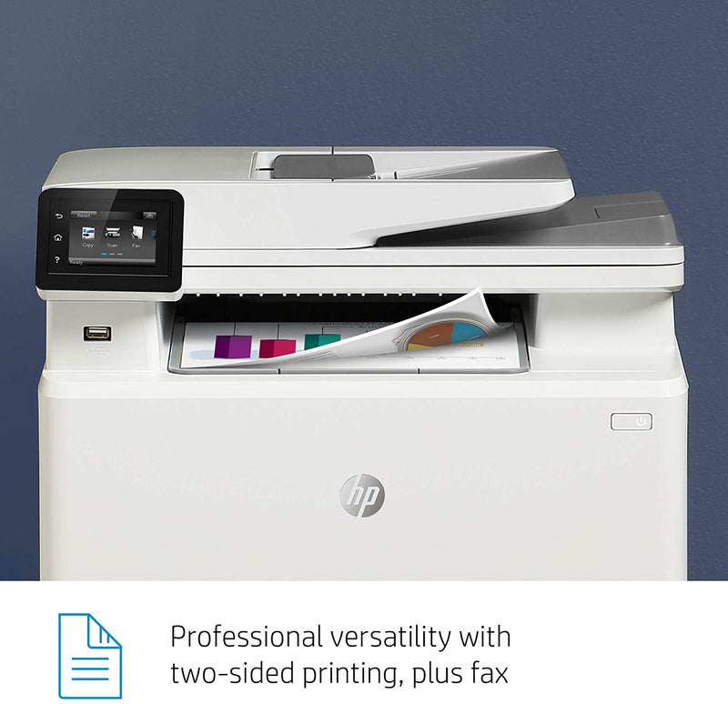 HP Color LaserJet Pro M283fdw Wireless Multifunction printer with Fax, 7KW75A