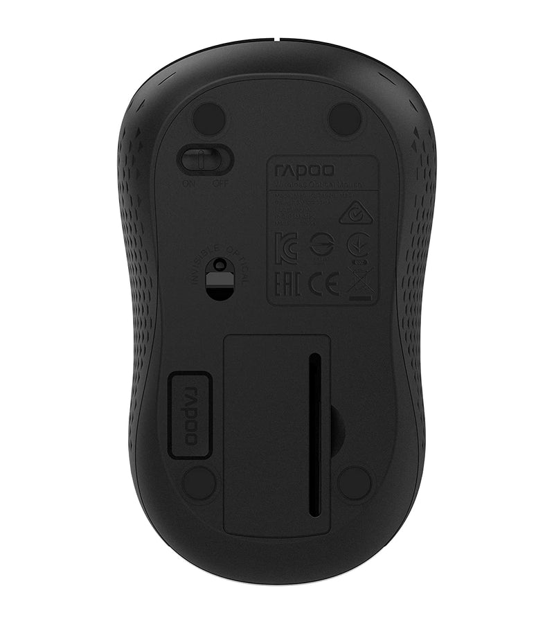 Rapoo Wireless Optical Fabric Mouse M20 – Black