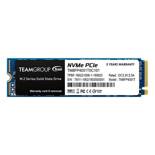 Team 512GB MP34 M.2 PCIe NVMe SSD