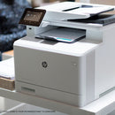 HP LaserJet Pro M477fnw All-in-One Wireless Color Laser Printer with Built-in Ethernet (CF377A)