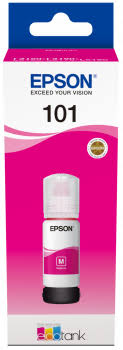 Epson 101 EcoTank Magenta Ink Bottle - 70ml (C13T03V34A)