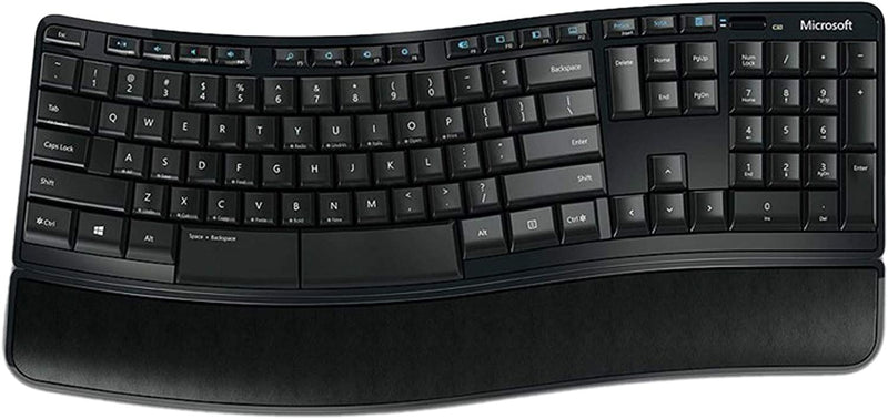 Microsoft Sculpt Comfort Desktop Keyboard, Black - L3V-00018