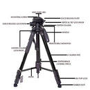 Jmary KP-2264 Professional Aluminium Camera Tripod Stand for All DSLR Cameras