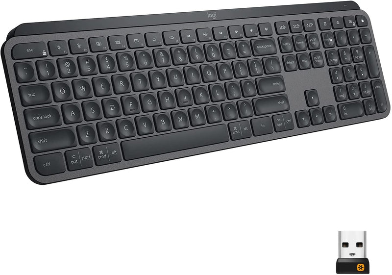 Logitech MX Keys Advanced Wireless Illuminated Keyboard - 920-009415