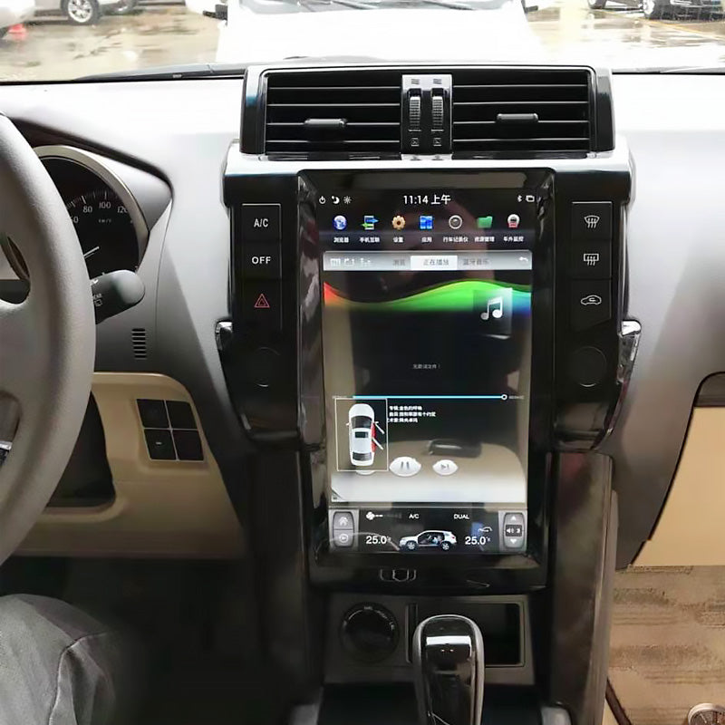 NaviHua 13.6" Dashboard Screen Tesla Car DVD Player - Android 9 core PX6, GPS Navigation, For Toyota Prado/Lexus