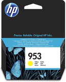 HP 953 Yellow Original Ink Cartridge, F6U14AE