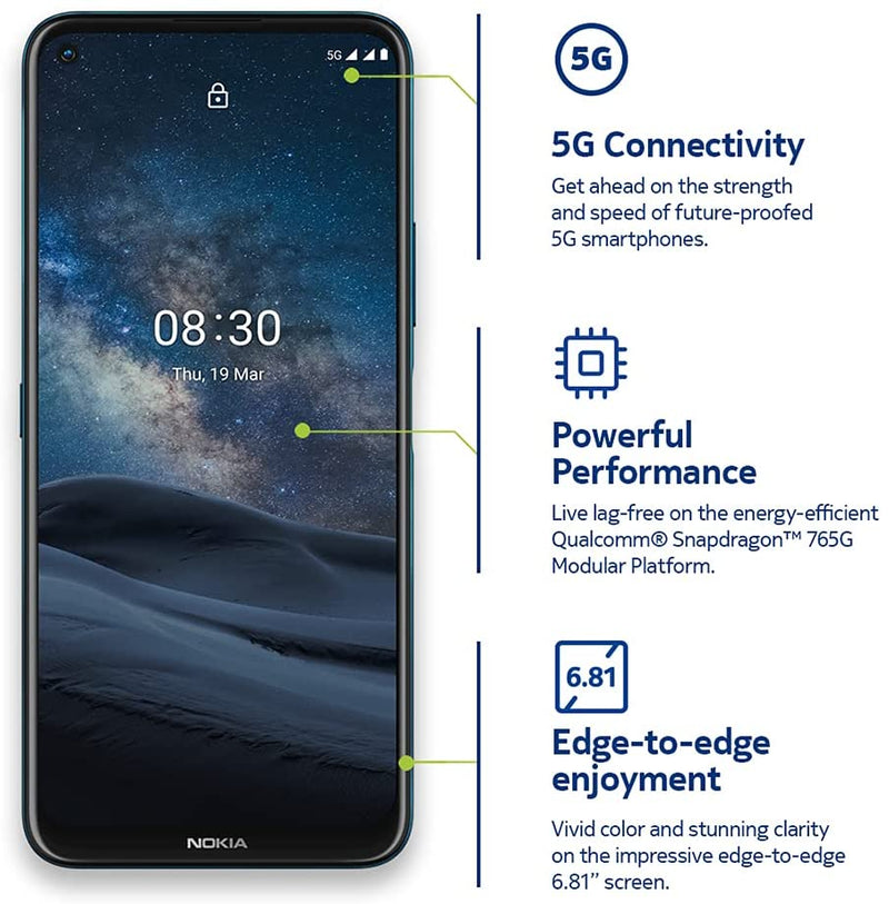 Nokia 8.3 Smart Phone 5G 8GB/128GB