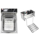 OwnGreat OG-DF12 Electric Deep Fryer - Double Tank capacity: 6L+6L, Removable oil tray, Easy to Operate
