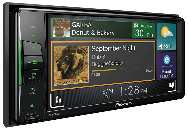Pioneer AVH-ZL5150BT 7 Inches Apple Car Play Android Auto Multimedia Player