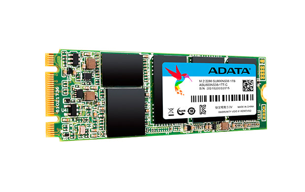ADATA SU800 512GB INTERNAL SSD M.2 SATA III 2280 (ASU800NS38-512GT-C)