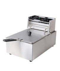 OwnGreat OG-DF10 Electric Deep Fryer - Single 6Litres Tank Capacity, Easy to use, Temperature gauge