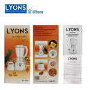Lyons FY-Y44 2in1 Blender with Grinding Machine - 1.5Litres, 350W Power