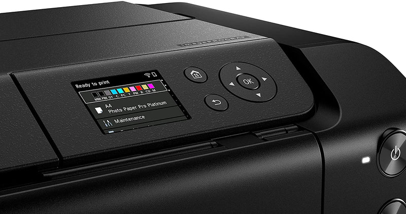 Canon PROGRAF PRO-300 13" Wireless Color Wide-Format Printer, 3.0" LCD Screen & Layout Software, Mobile Device Printing, Black