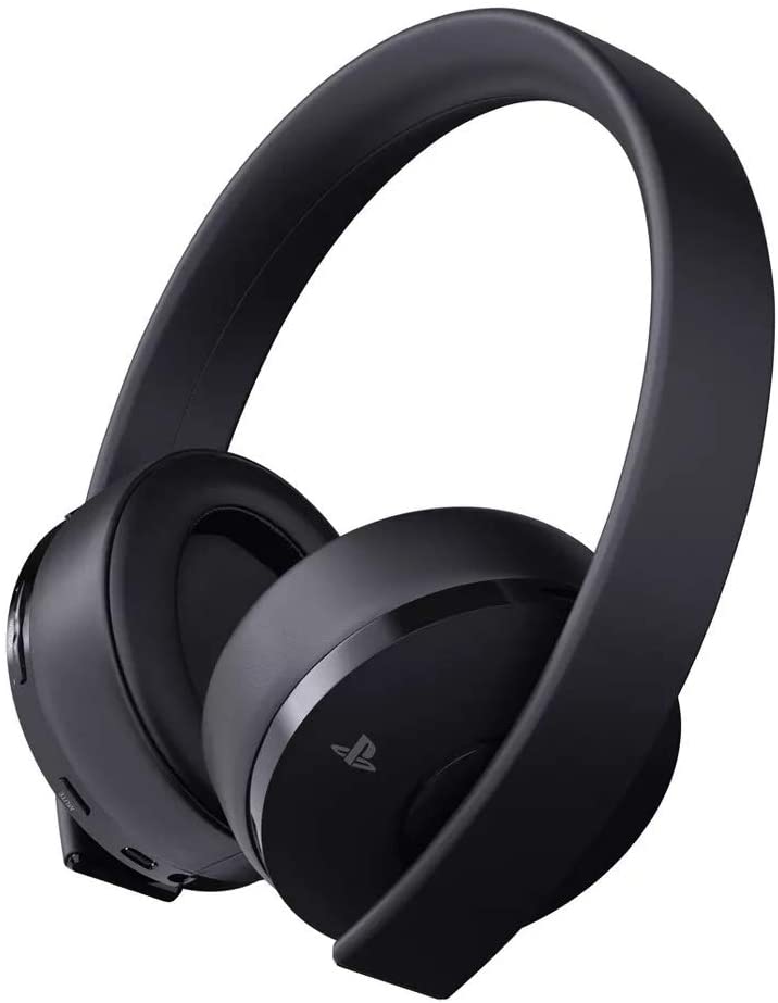 Sony PlayStation Gold Wireless Headset 7.1 Surround Sound PS4 (CUHYA-0080)